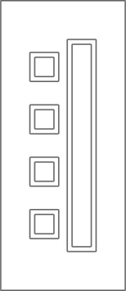 Painel de porta EL 24
