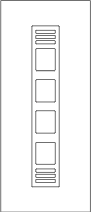 Painel de porta EL 100