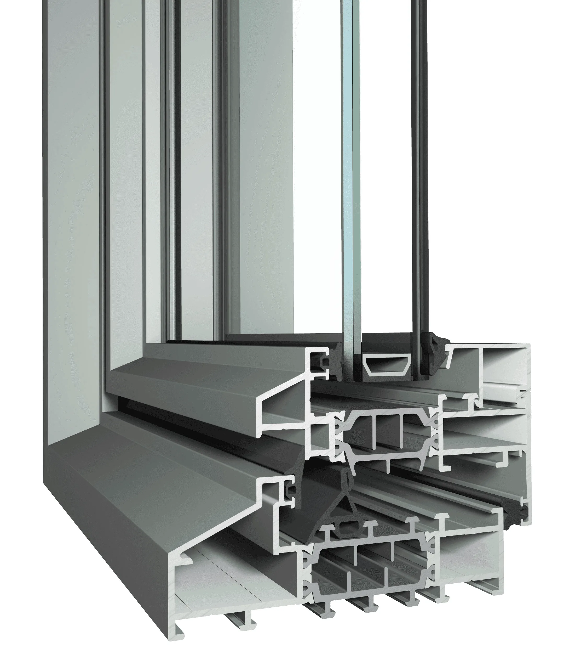 Variante Classic do perfil SlimLine 38