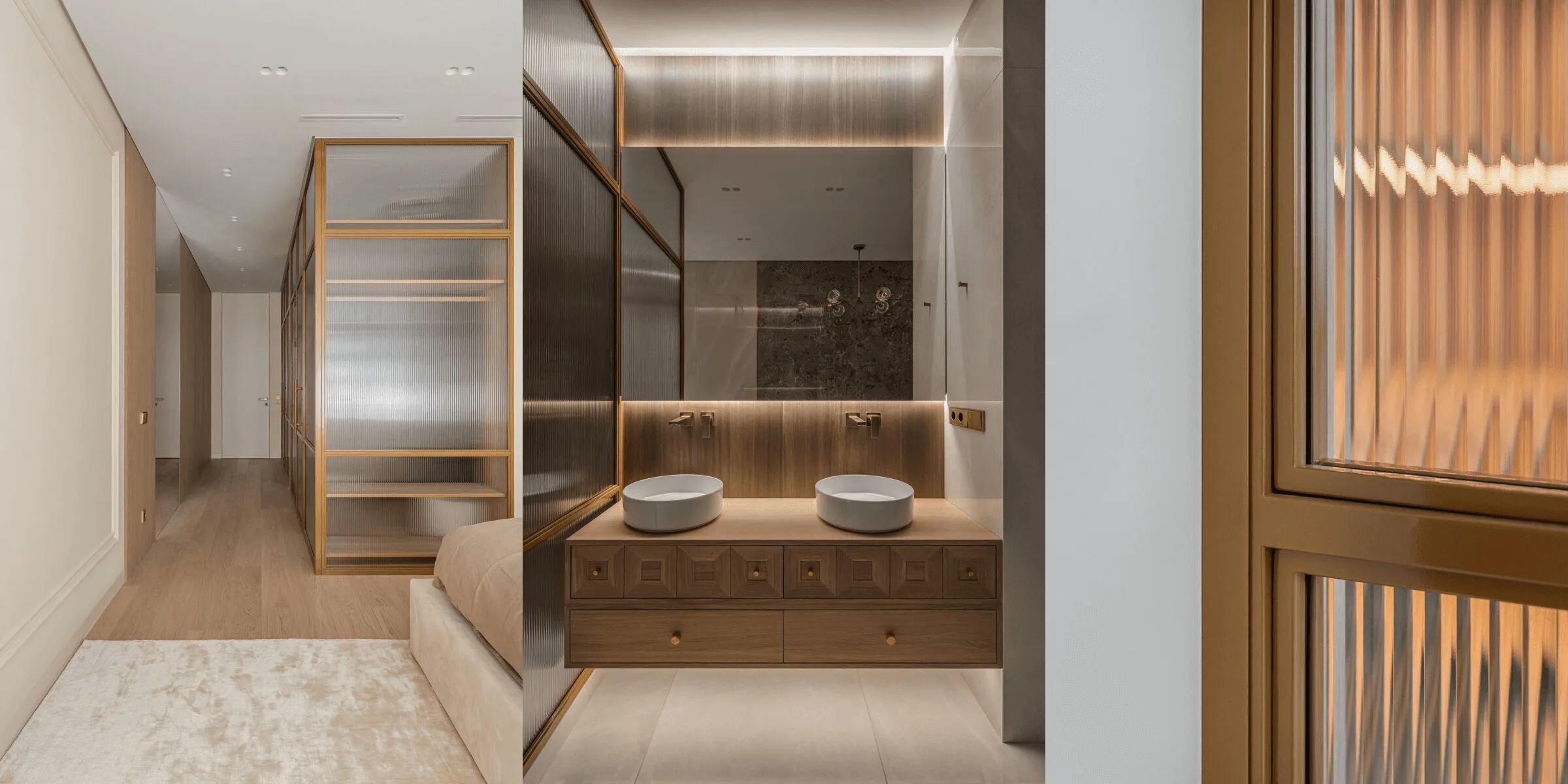 Divisórias num só estilo — Interior