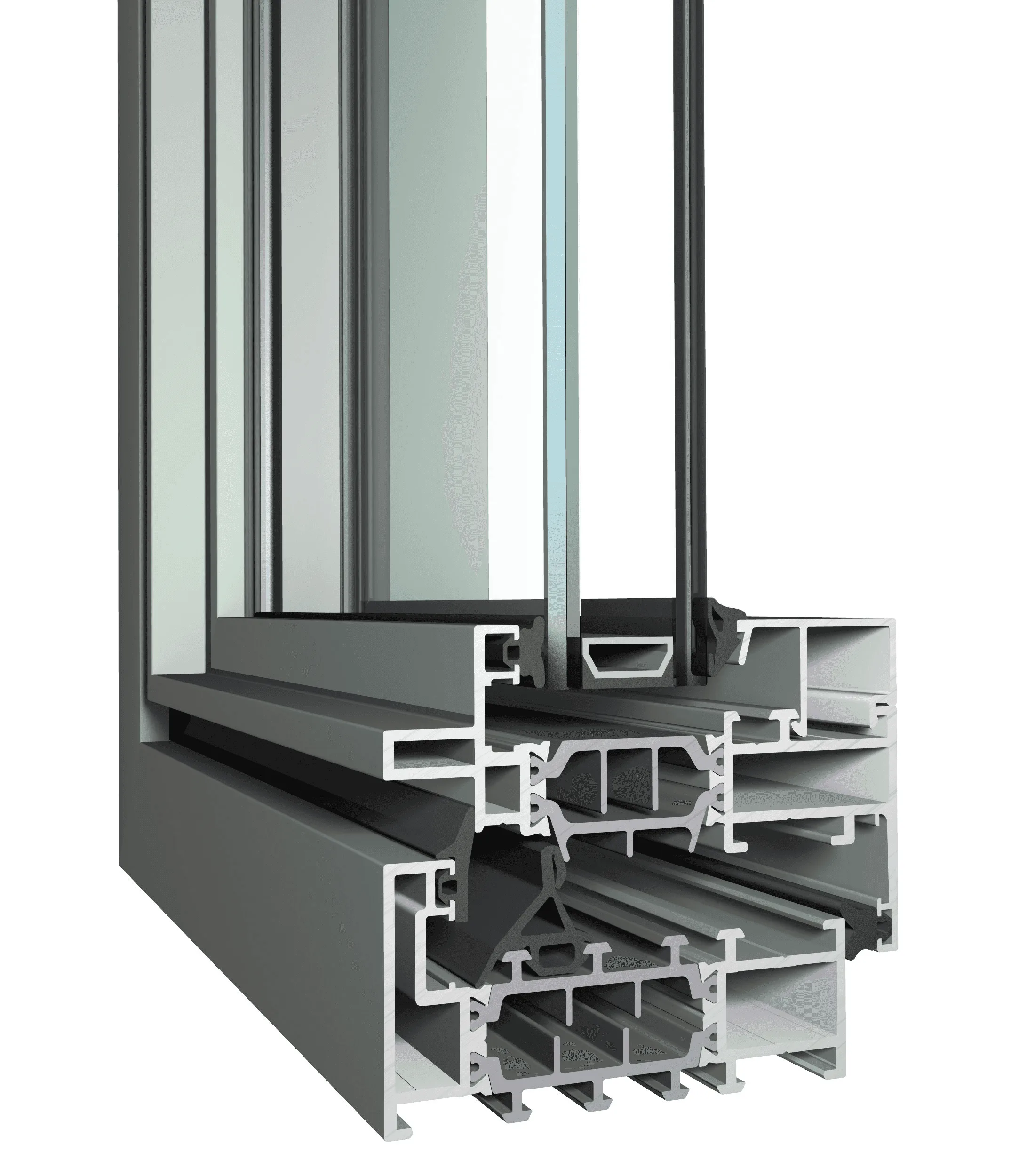 Variante Ferro do perfil SlimLine 38