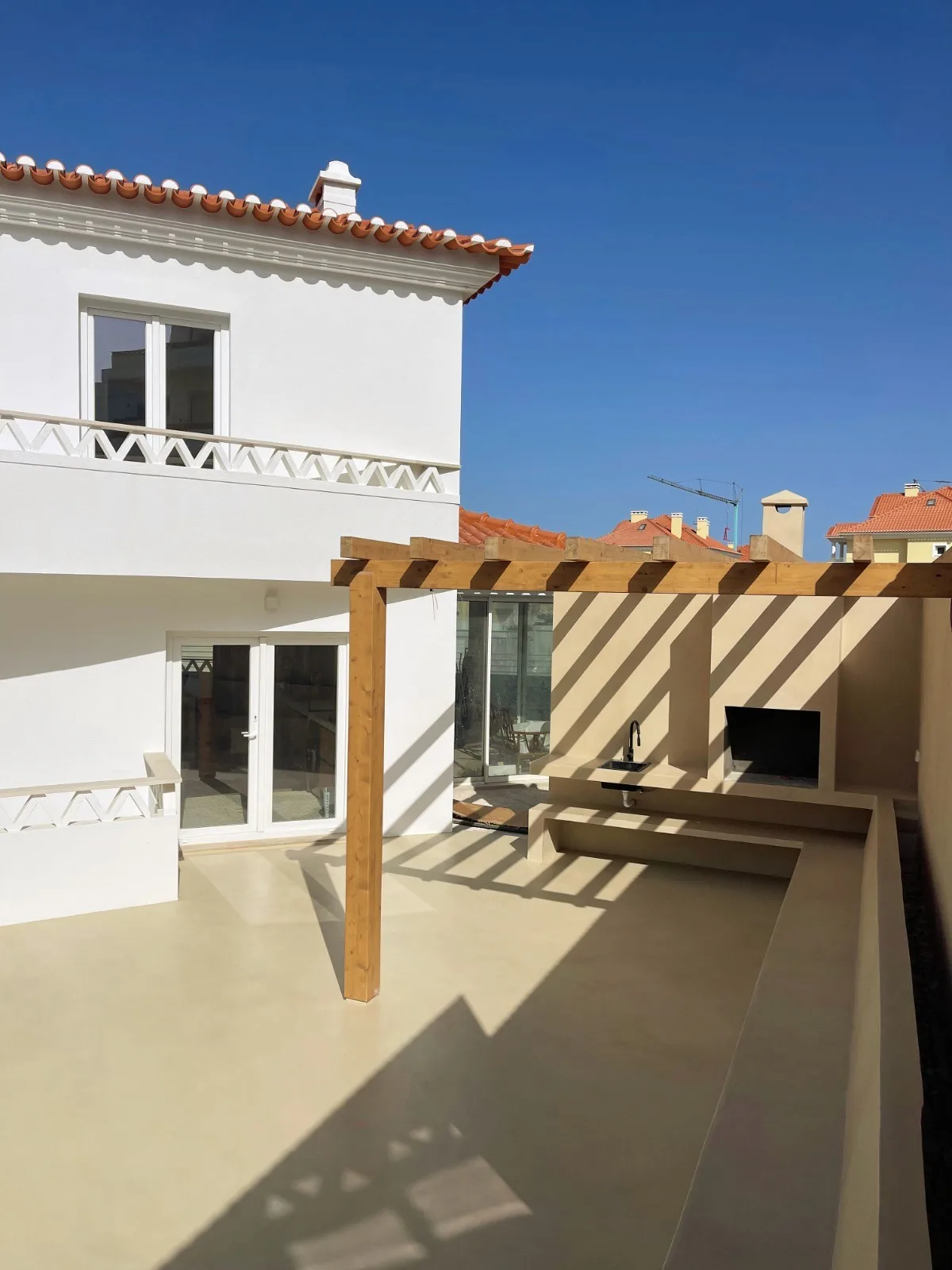 Moradia na Ericeira — terraço