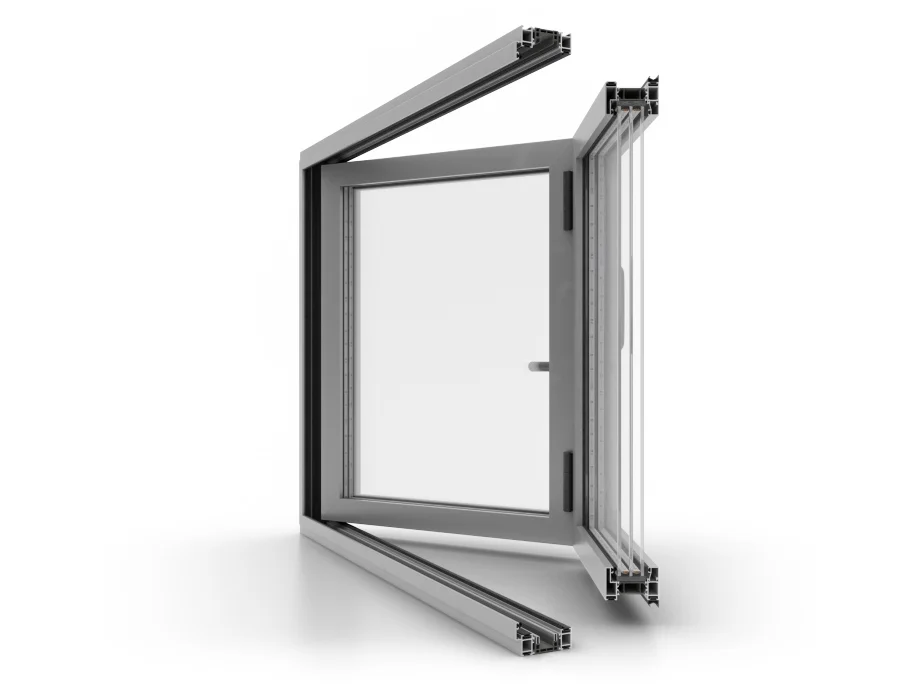 Corte do perfil Cortizo Bifold Plus, vista 4 de 19