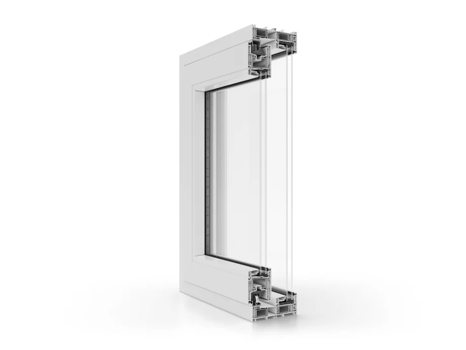 Corte do perfil Aluplast Smart Slide NEO, vista 3 de 19