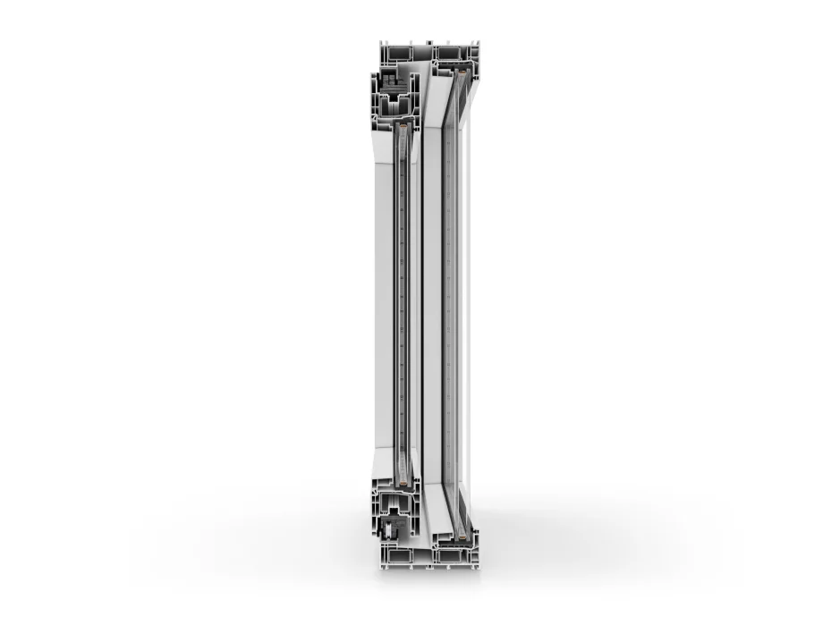 Corte do perfil Aluplast Smart Slide NEO, vista 10 de 19
