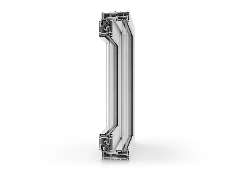 Corte do perfil Aluplast Smart Slide NEO, vista 12 de 19