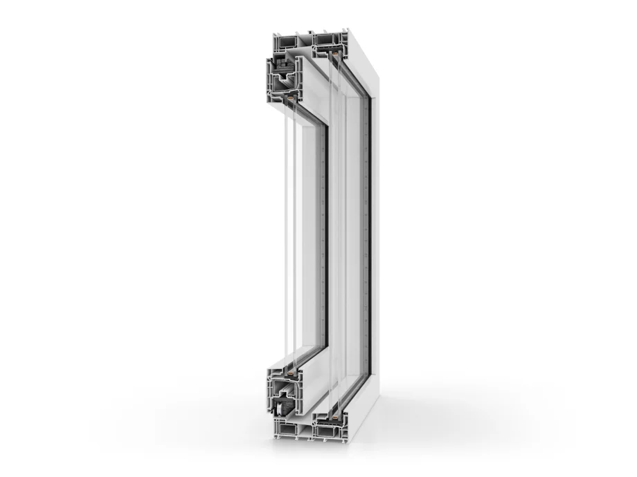 Corte do perfil Aluplast Smart Slide NEO, vista 13 de 19