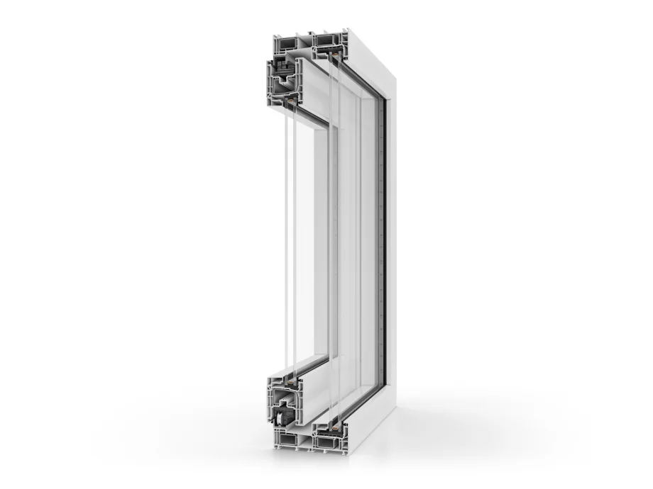 Corte do perfil Aluplast Smart Slide NEO, vista 14 de 19