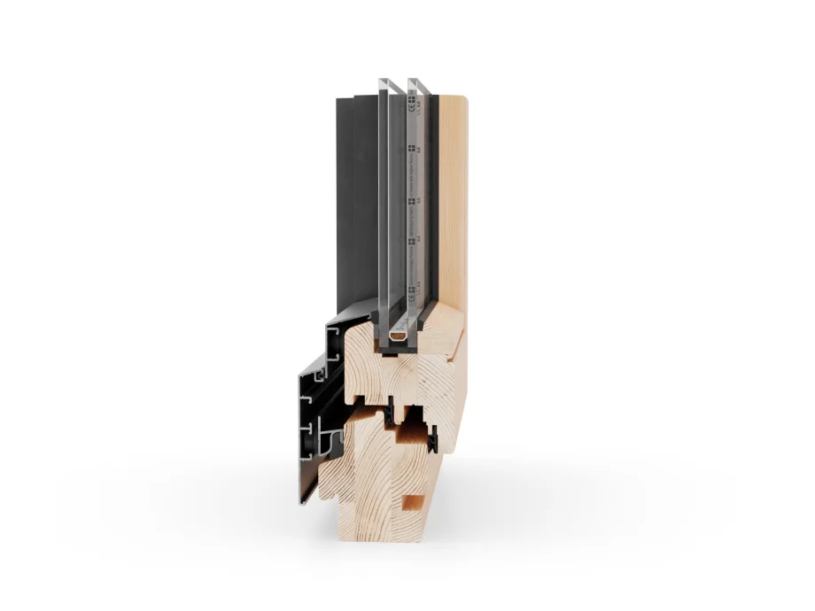 Corte do perfil Naturo 68 ALU, vista 11 de 19